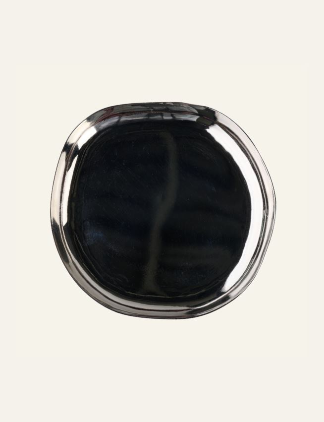 Marmortablett Silber - 2