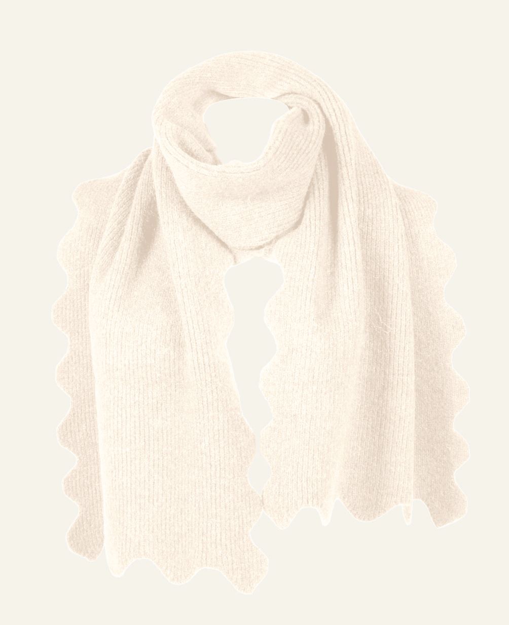 Schal Offwhite - 37x184 cm Offwhite - 1