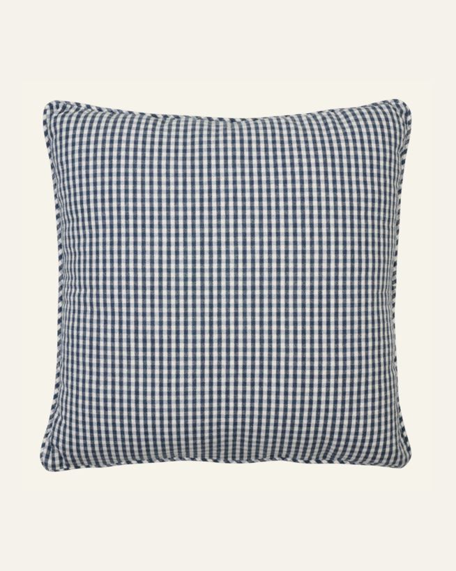 Kissen Dunkelblau - 50x50 cm Dunkelblau - 1