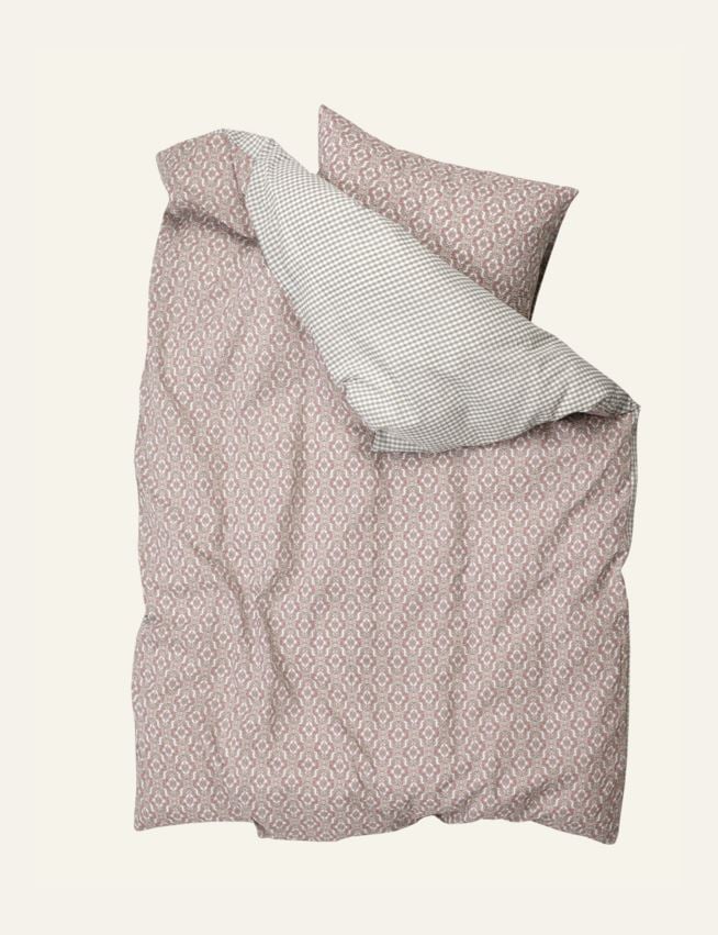 Seersucker-Bettwäsche Multi/Pink - 4