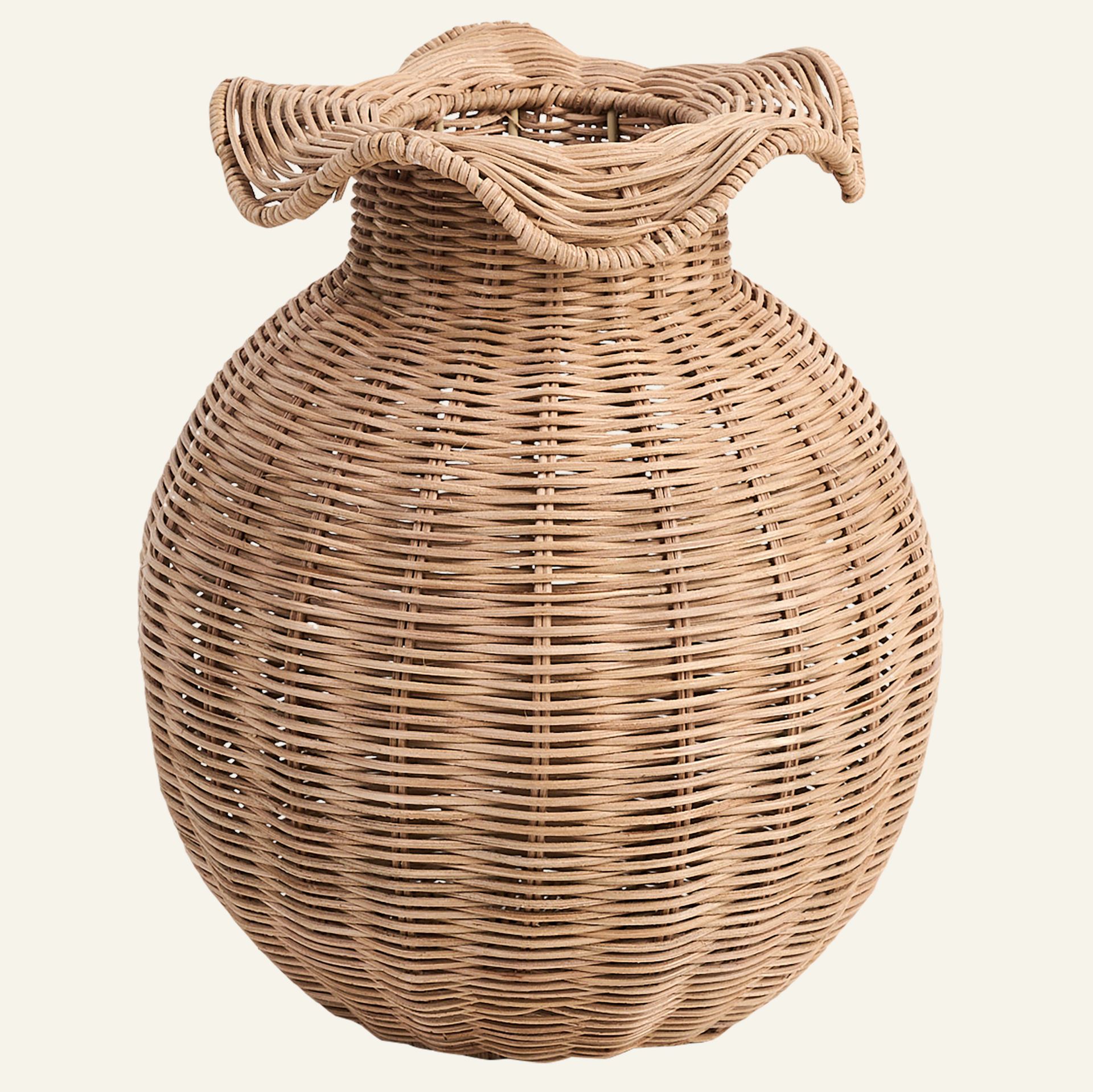 Dekorative Vase Natur - 30x30x35 cm Natur - 1