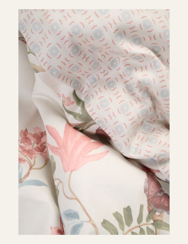 Satin-Bettwäsche Offwhite - 4