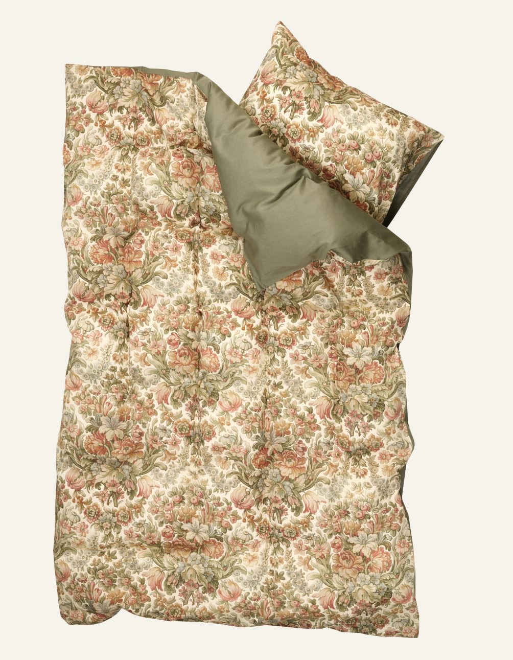 Satin-Bettwäsche Multi/Pink - 2