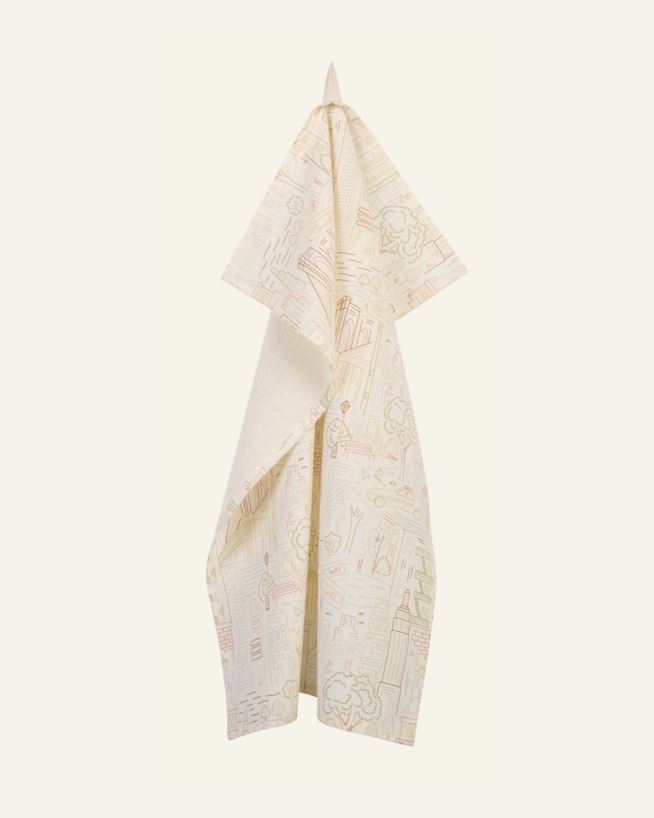 Geschirrtuch Multi Offwhite - 70x50 cm Multi Offwhite - 1