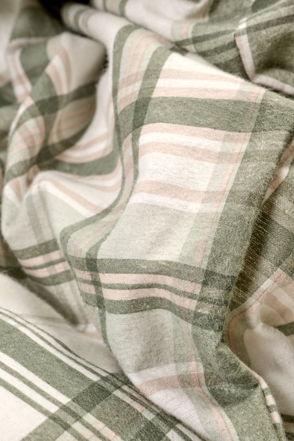 Flanellbettwäsche Multi/Grün - 3