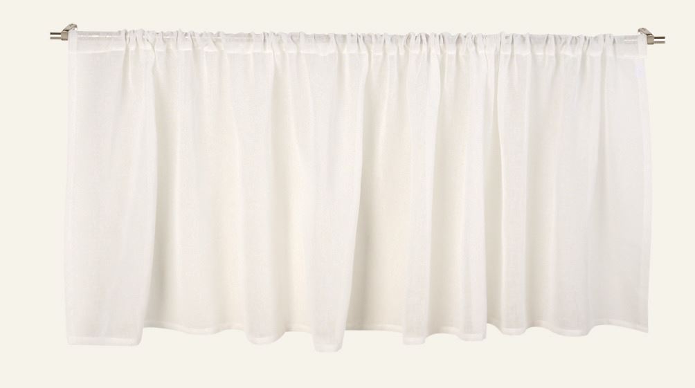 Gardinenkappe lang Offwhite - 250x70 cm Offwhite - 1