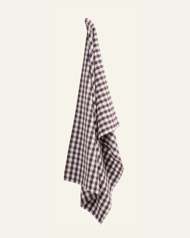 Geschirrtuch Braun - 70x50 cm Braun - 1