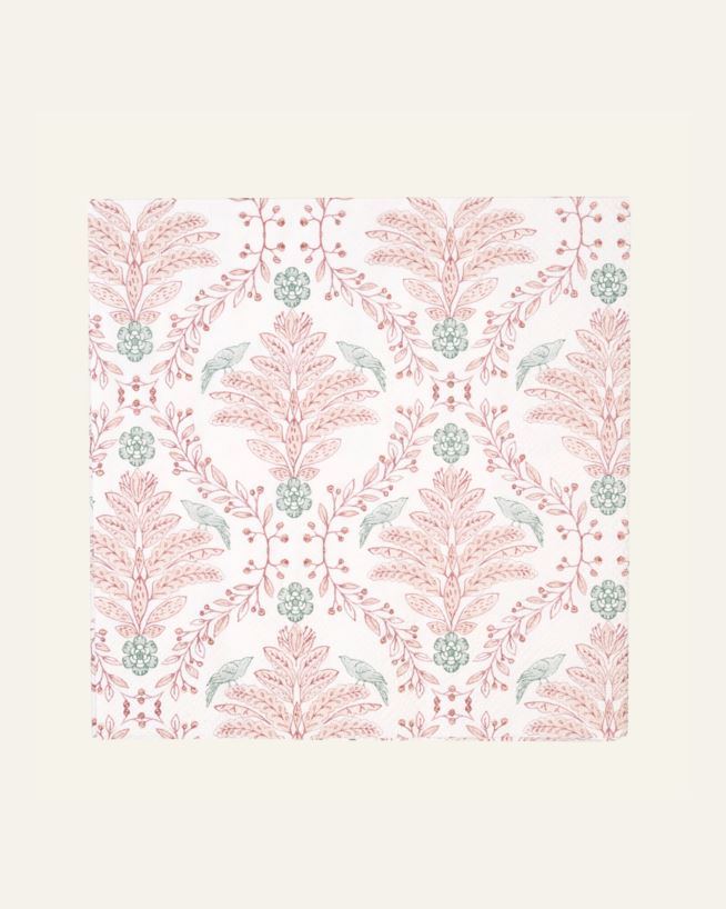Papierservietten Multi/Pink - 33x33 cm Multi/Pink - 1