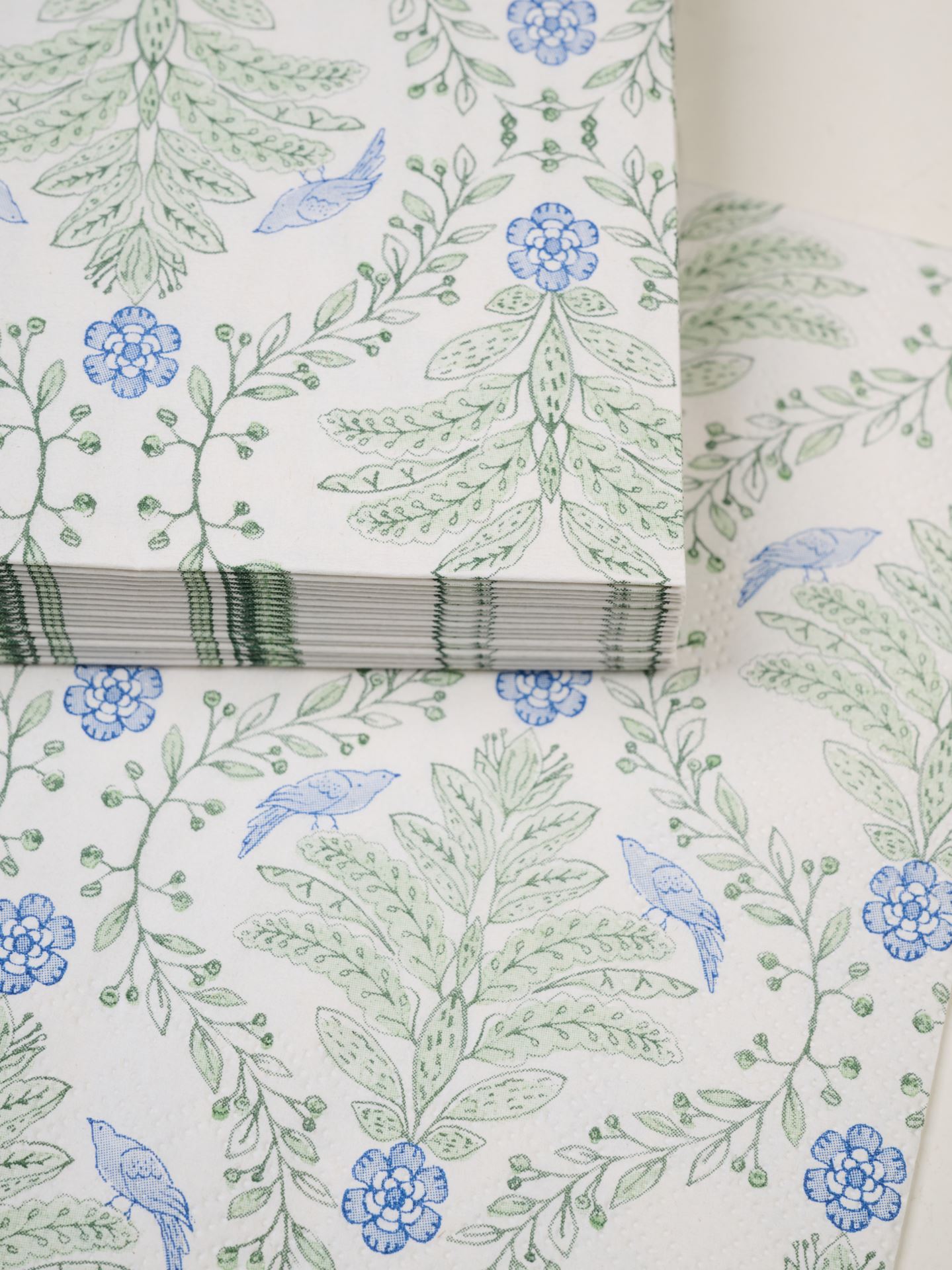Papierservietten Multi/Blue - 2