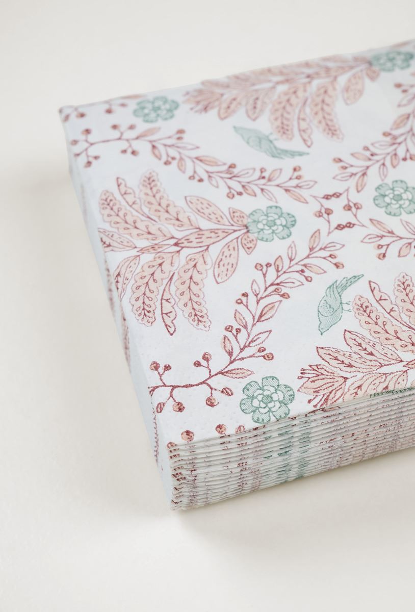 Buffetservietten Multi/Pink - 2