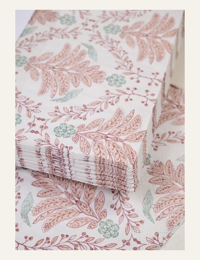 Servietten Multi/Pink - 2