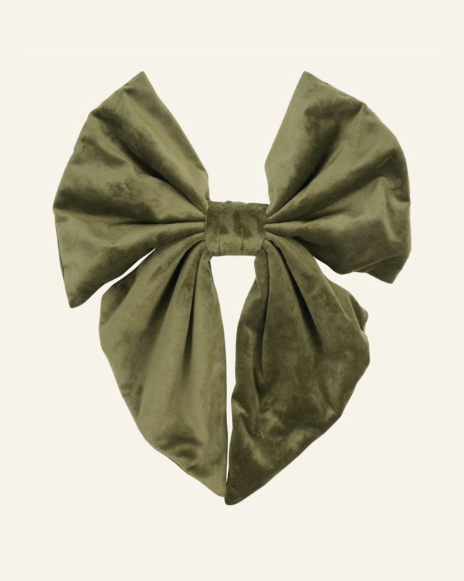 Schleife Olivengrün - 27,5x3,5x30 cm Olivengrün - 1