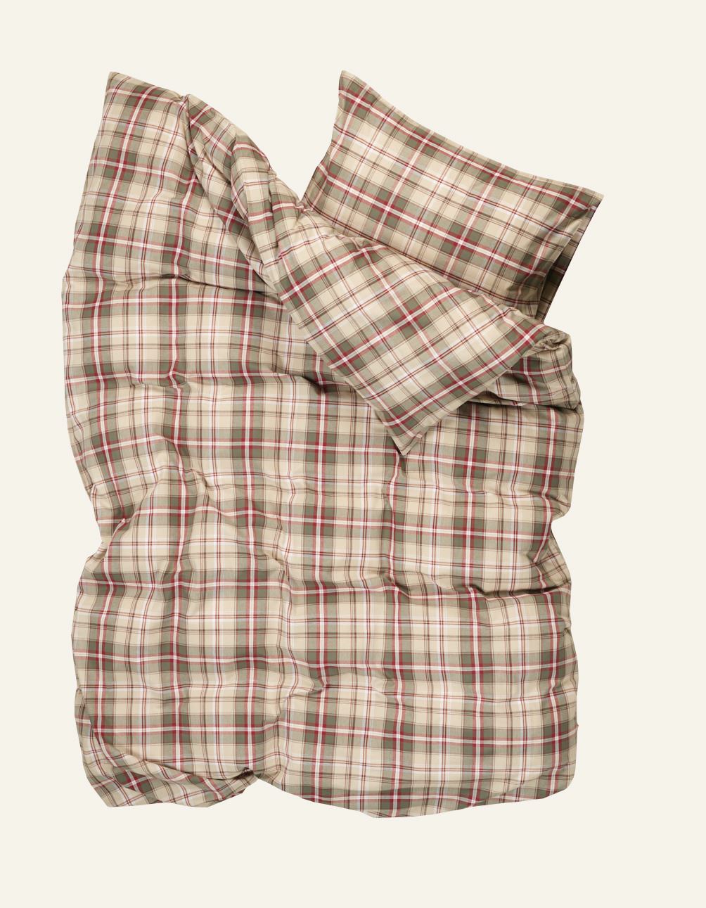 Garngefärbte Baumwollbettwäsche Multi - 3