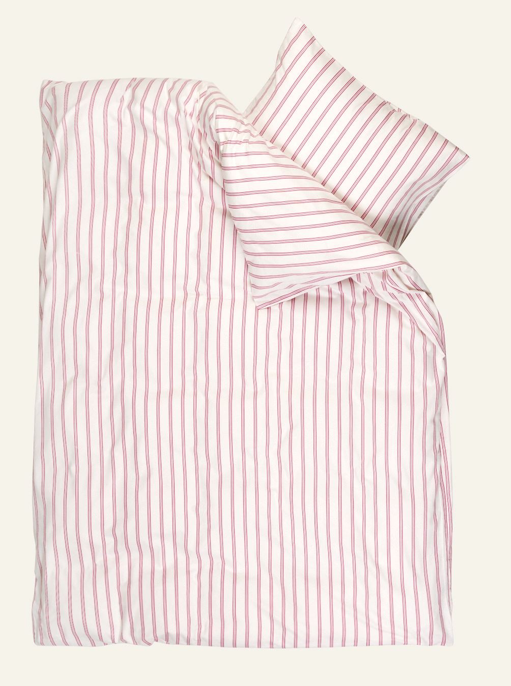 Flanellbettwäsche Rot - 2