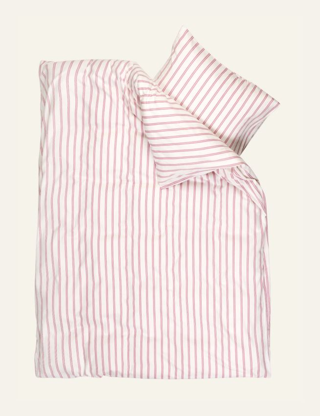 Flanellbettwäsche Rot - 2