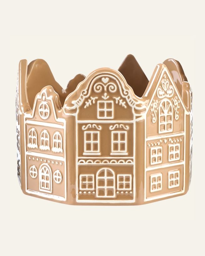 Schüssel Hellbraun - ø15 h11 cm Hellbraun - 1