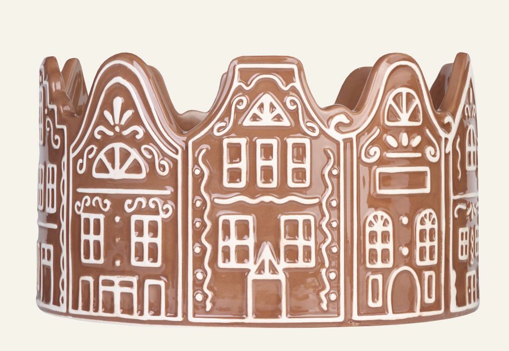 Schüssel Dunkelbraun - ø21 h12 cm Dunkelbraun - 1