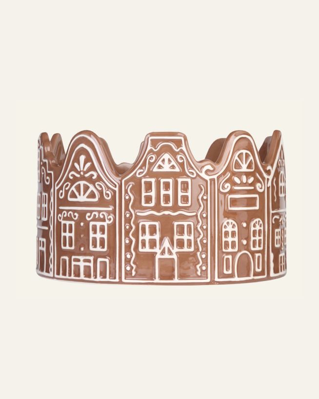 Schüssel Dunkelbraun - ø21 h12 cm Dunkelbraun - 1