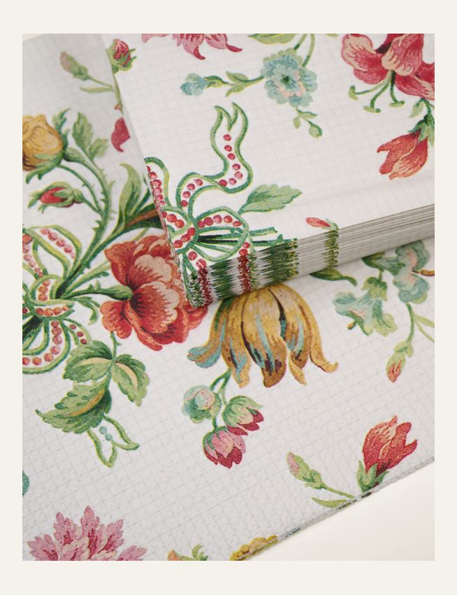 Papierservietten Multi/Beige - 2