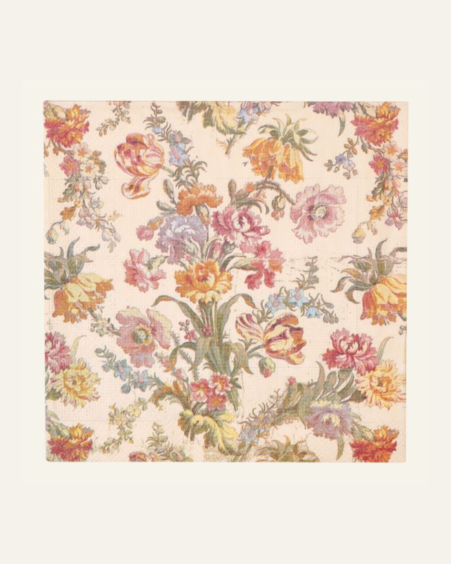 Servietten Multi/Weiß - 40x40 cm Multi/Weiß - 1