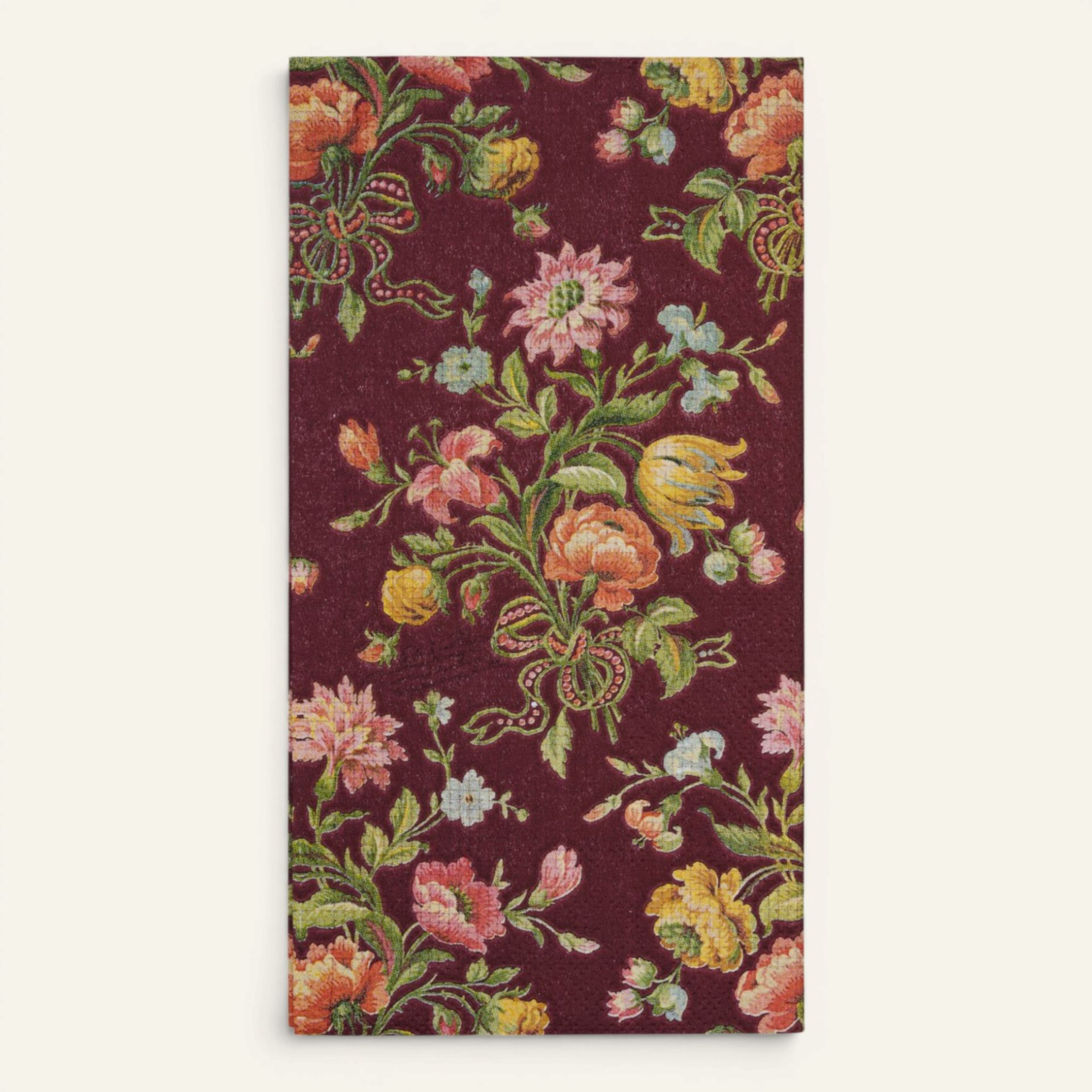 Buffetservietten Burgund - 33x42 cm Burgund - 1