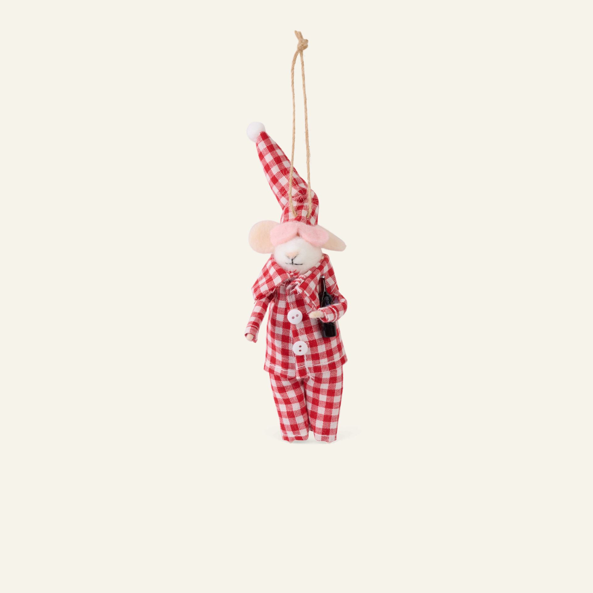 Baumschmuck Multi/Rot - 6,5x5x12,5 cm Multi/Rot - 1