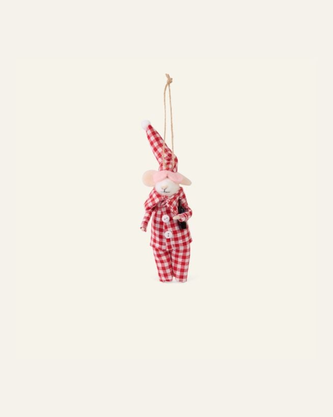 Baumschmuck Multi/Rot - 6,5x5x12,5 cm Multi/Rot - 1
