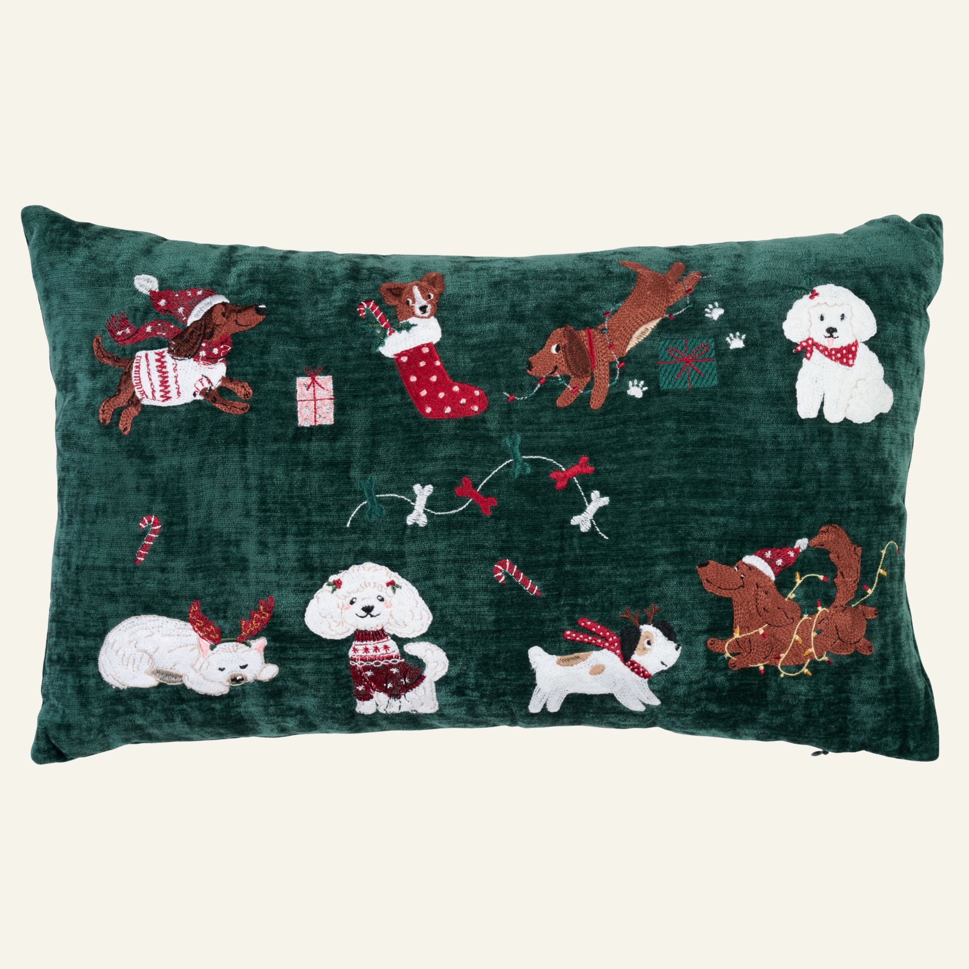 Kissen Multi/Grün - 30x50 cm Multi/Grün - 1