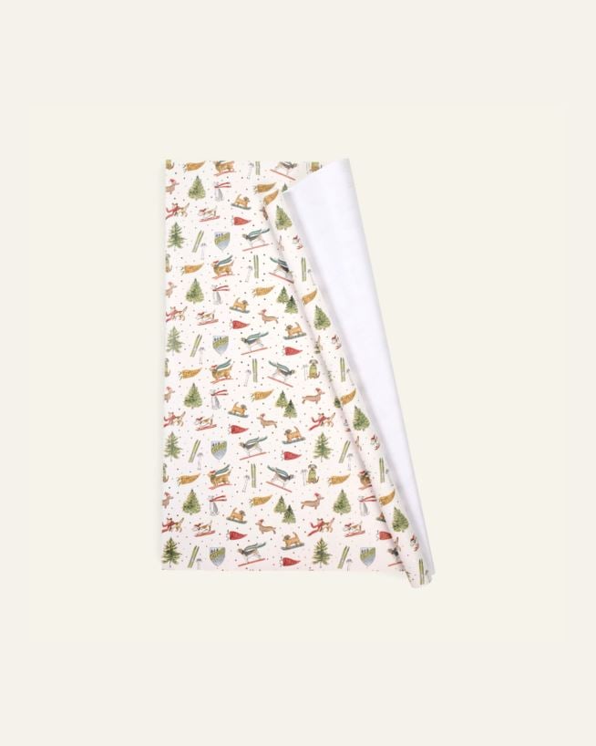 Geschenkpapier Multi/Weiß - 70cm x 3m Multi/Weiß - 1