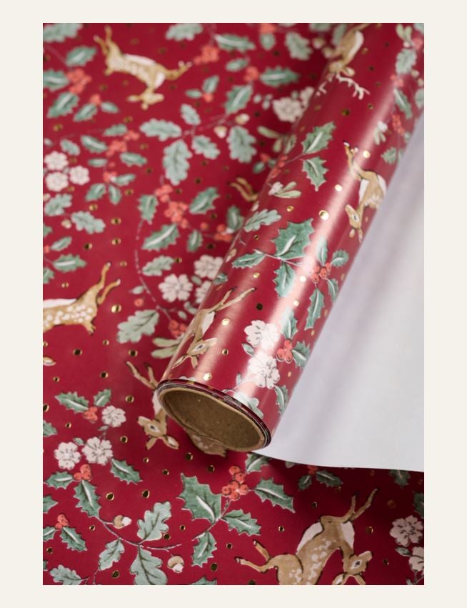 Geschenkpapier Multi/Rot - 2