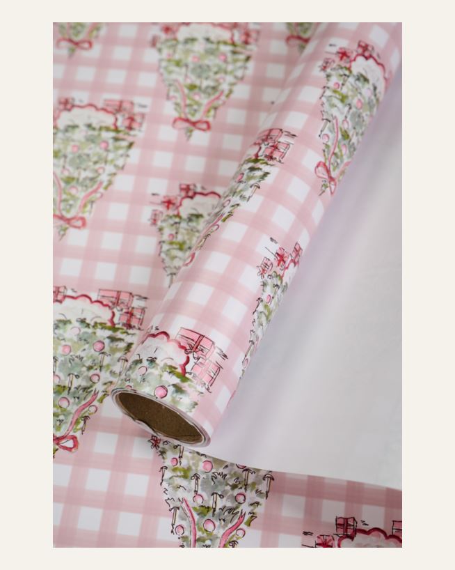 Geschenkpapier Multi/Pink - 70cm x 3m Multi/Pink - 1