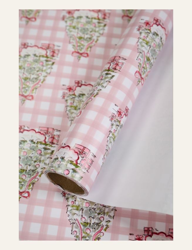 Geschenkpapier Multi/Pink - 2
