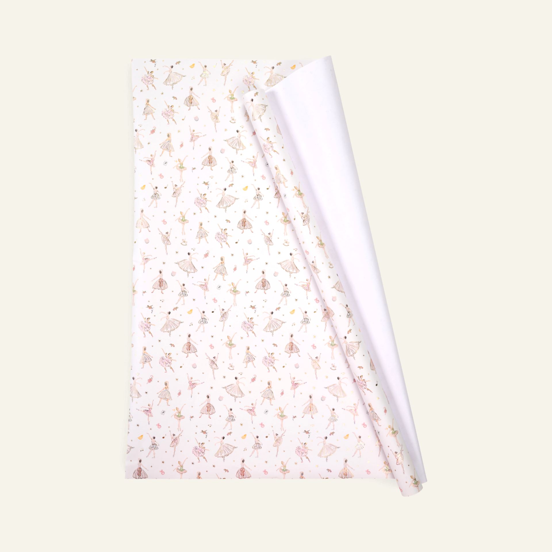 Geschenkpapier Multi/Weiß - 70cm x 3m Multi/Weiß - 1