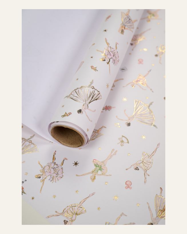 Geschenkpapier Multi/Weiß - 70cm x 3m Multi/Weiß - 1