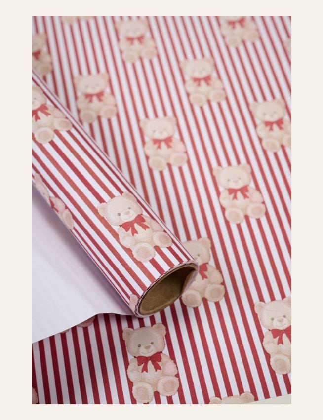 Geschenkpapier Multi/Weiß - 2