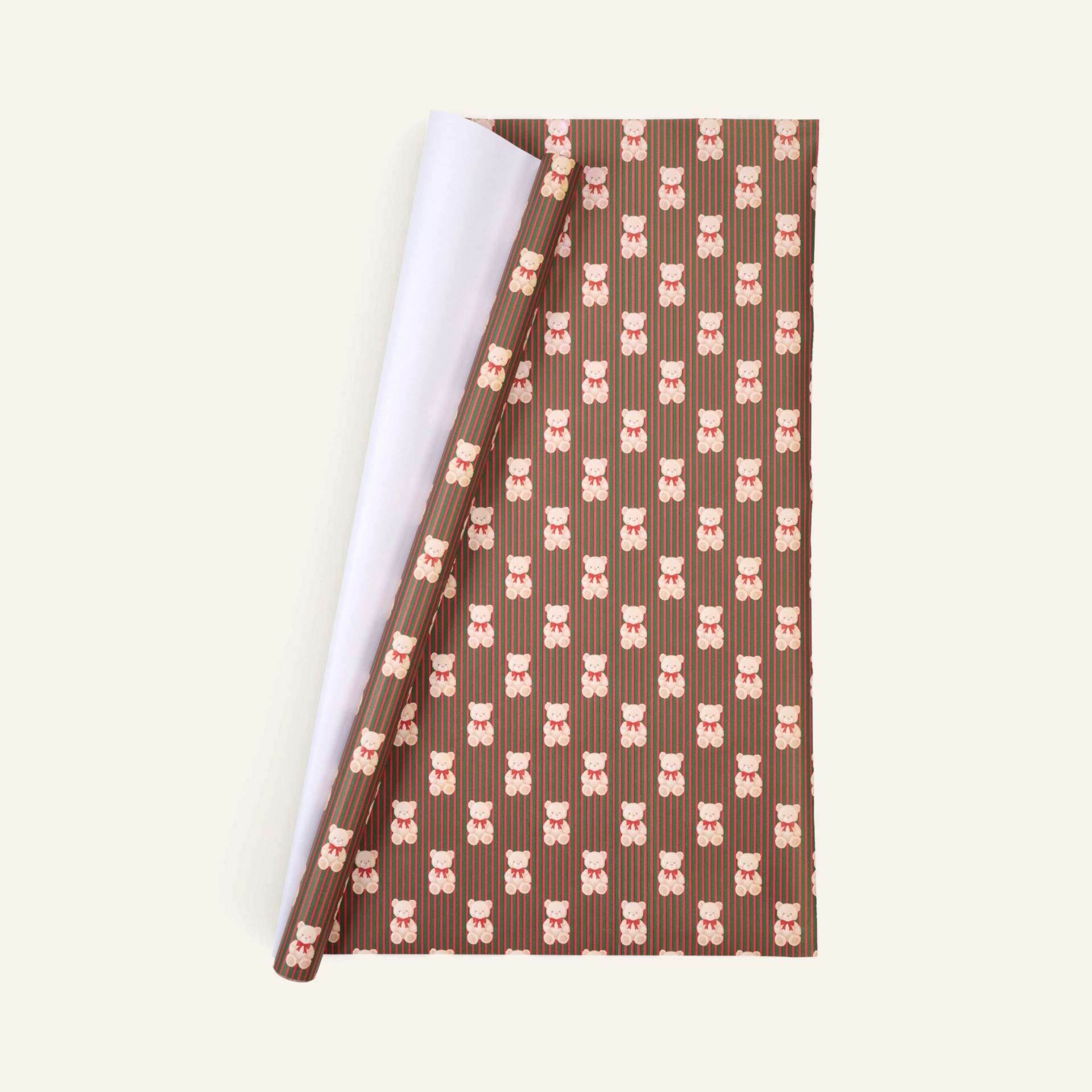 Geschenkpapier Multi/Grün - 70cm x 3m Multi/Grün - 1