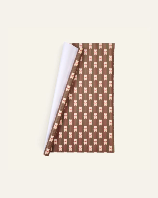 Geschenkpapier Multi/Grün - 70cm x 3m Multi/Grün - 1