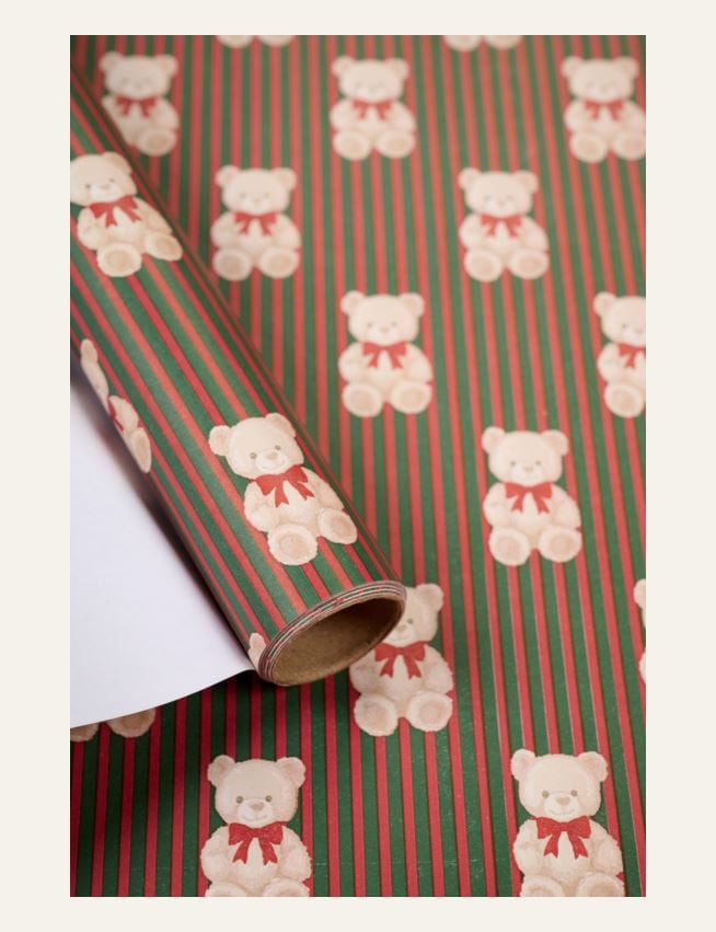 Geschenkpapier Multi/Grün - 2