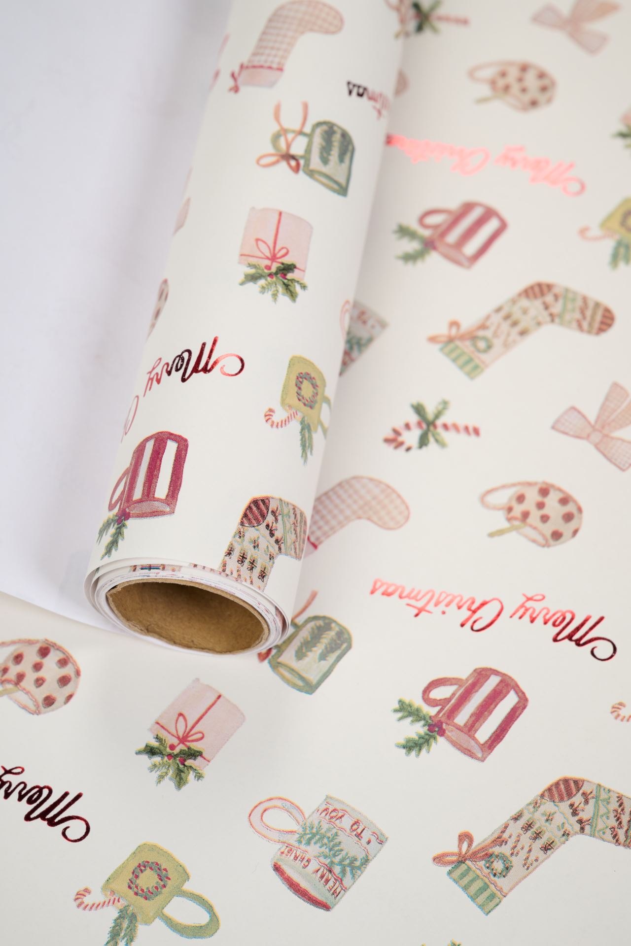 Geschenkpapier Multi/Weiß - 2