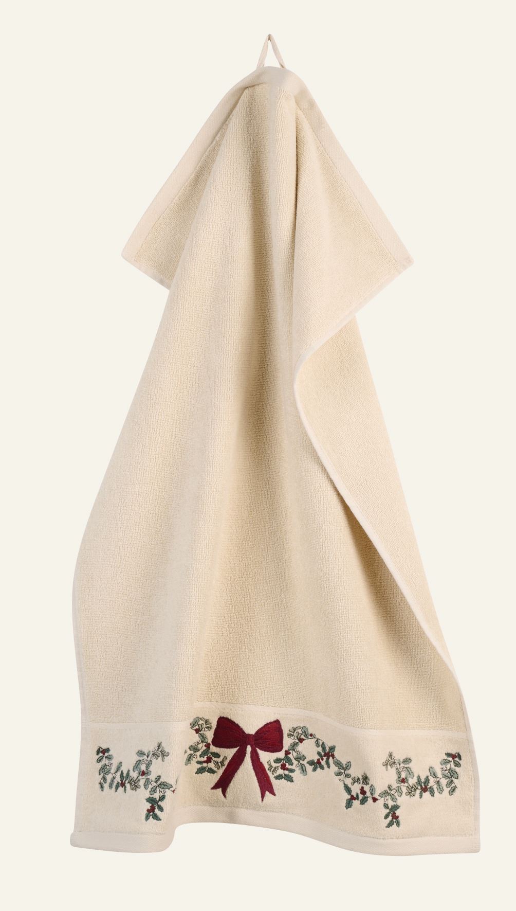 Handtuch Beige - 50x70 cm Beige - 1