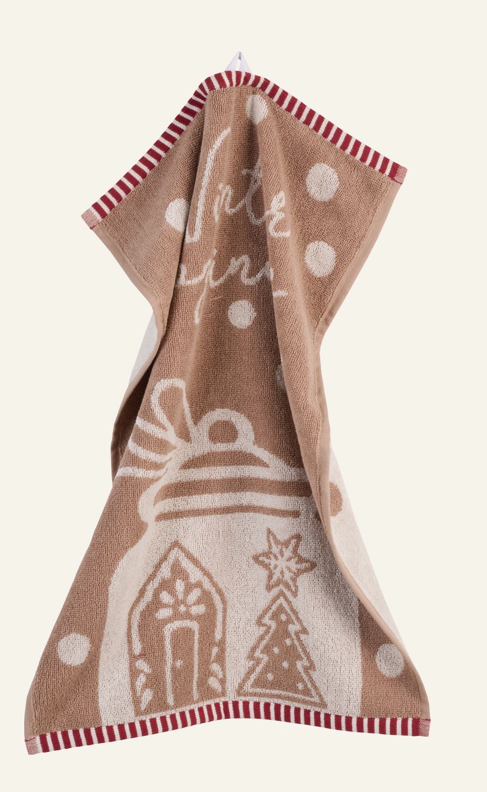 Gästetuch Beige - 40x60 cm Beige - 1