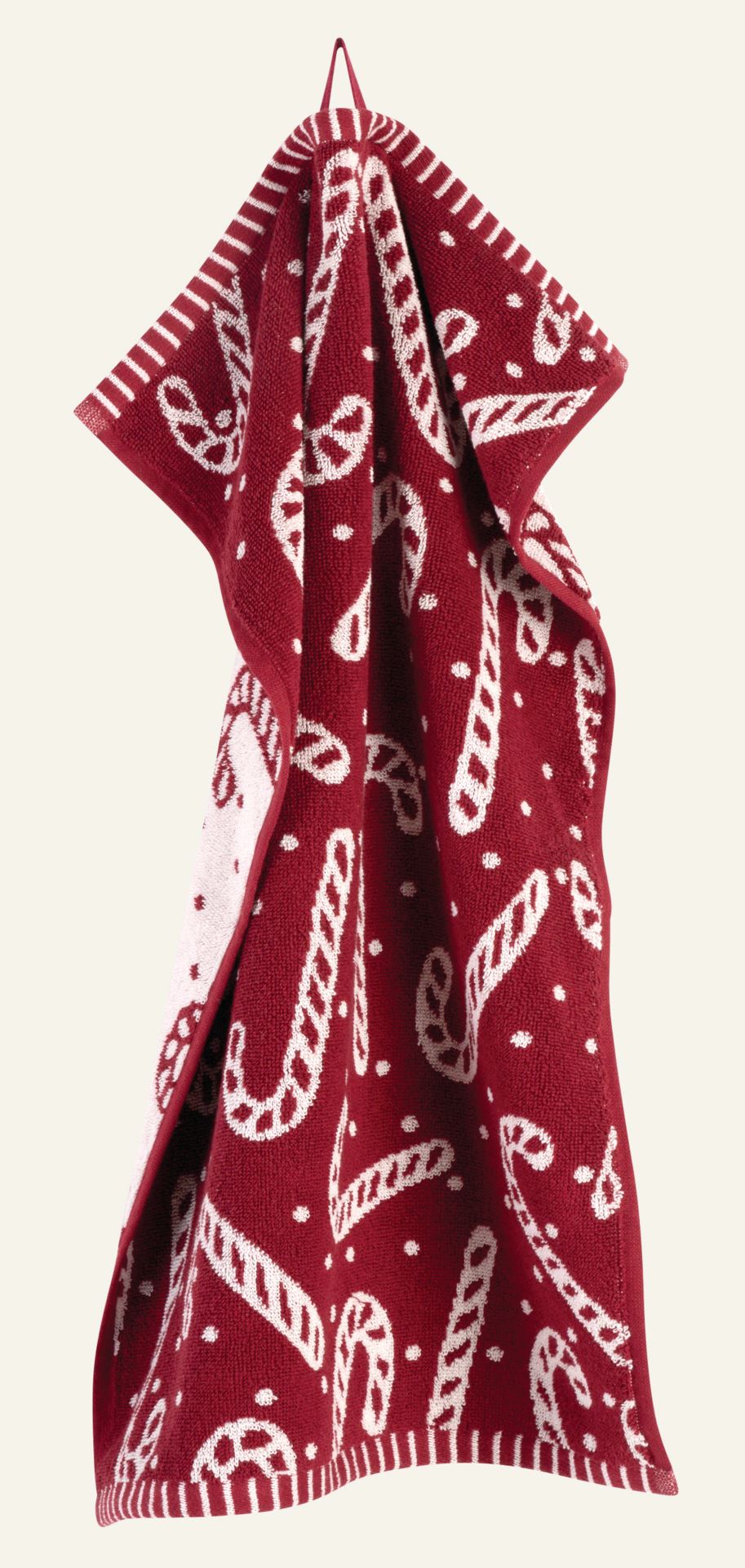 Gästetuch Rot - 40x60 cm Rot - 1