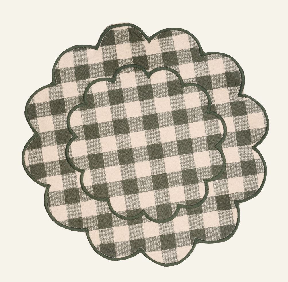 Platzset Grün - ø38 cm Grün - 1