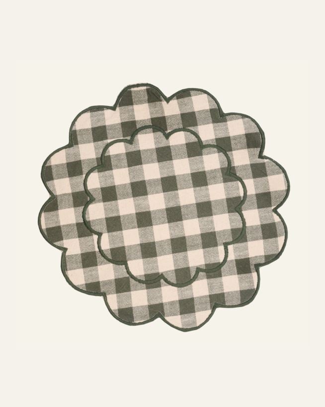 Platzset Grün - ø38 cm Grün - 1