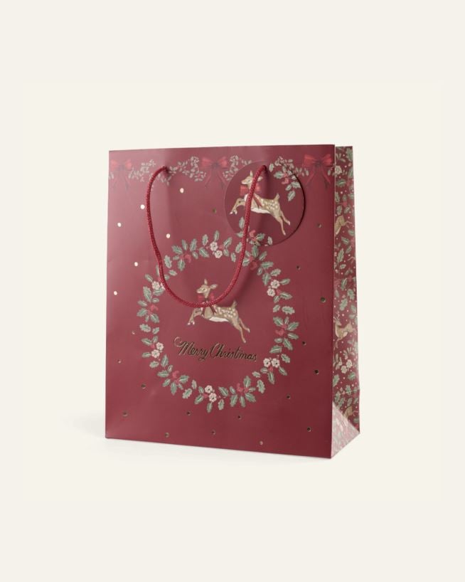 Geschenktüte Multi/Rot - 24x29x10 cm Multi/Rot - 1