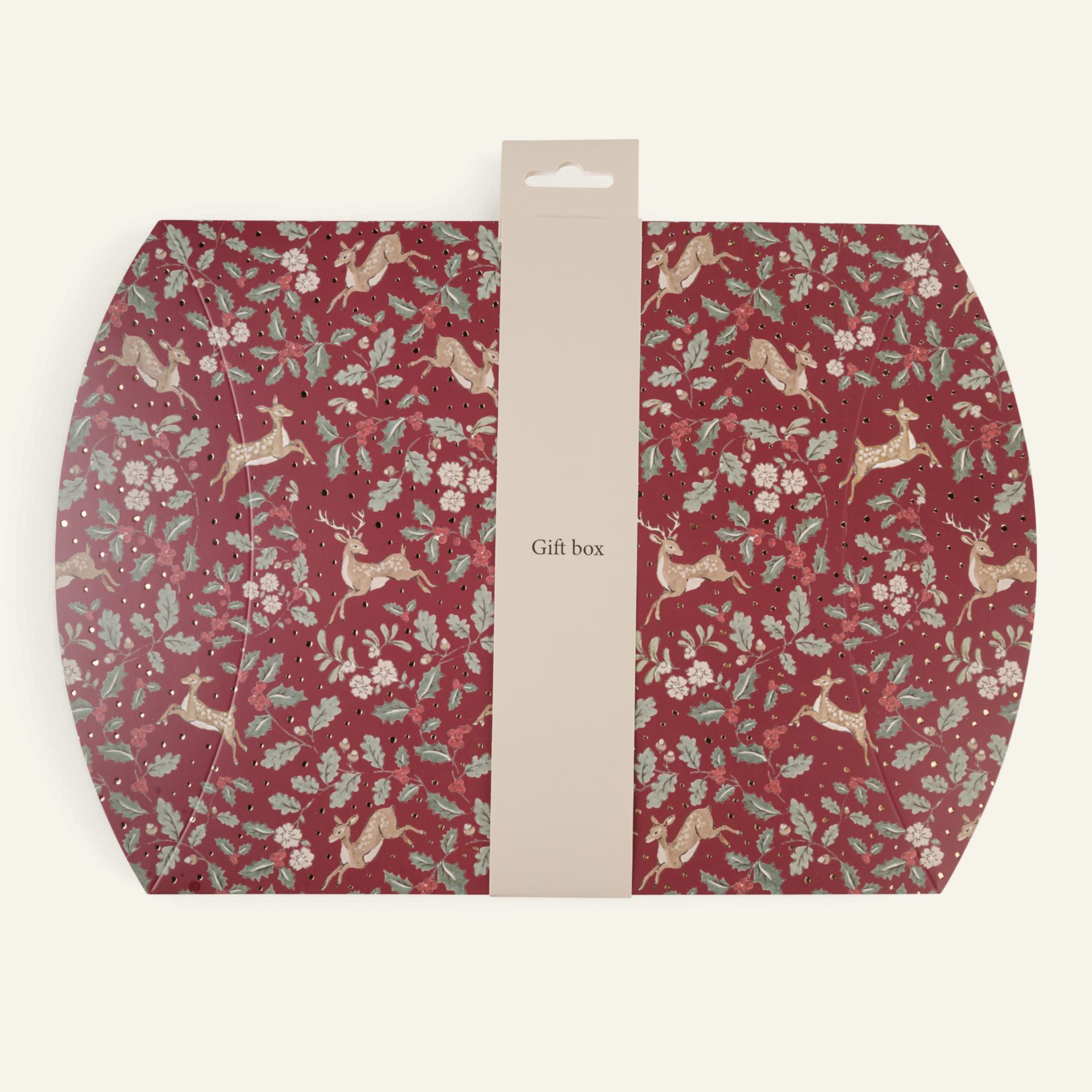 Geschenkbox Multi/Rot - 35x24 cm Multi/Rot - 1