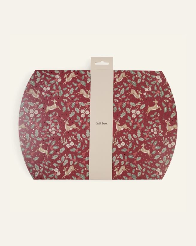 Geschenkbox Multi/Rot - 35x24 cm Multi/Rot - 1
