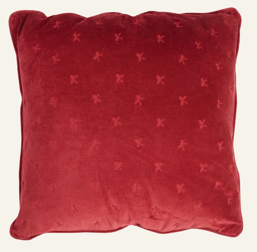 Kissen Rot - 50x50 cm Rot - 1