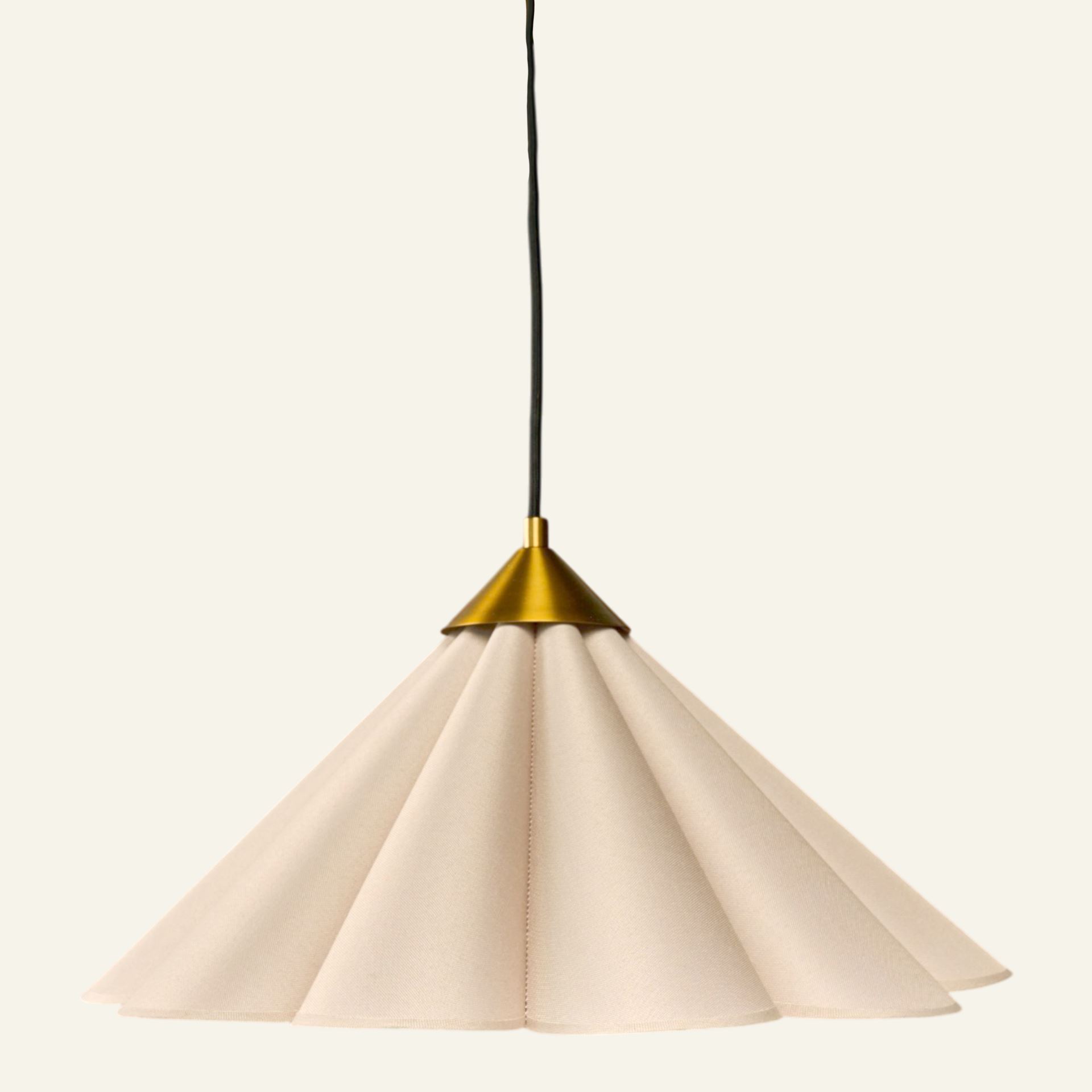 Deckenleuchte Natur - ø50x20 cm Natur - 1