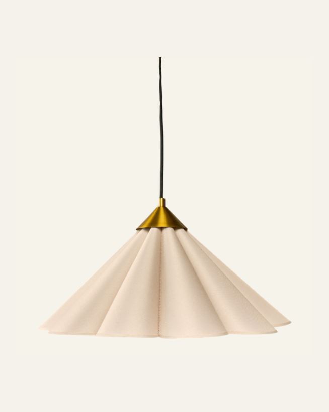 Deckenleuchte Natur - ø50x20 cm Natur - 1